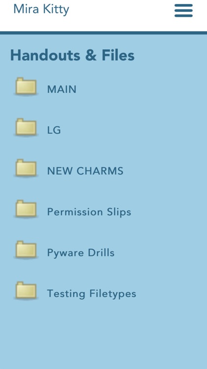 Charms Blue – Student App screenshot-3