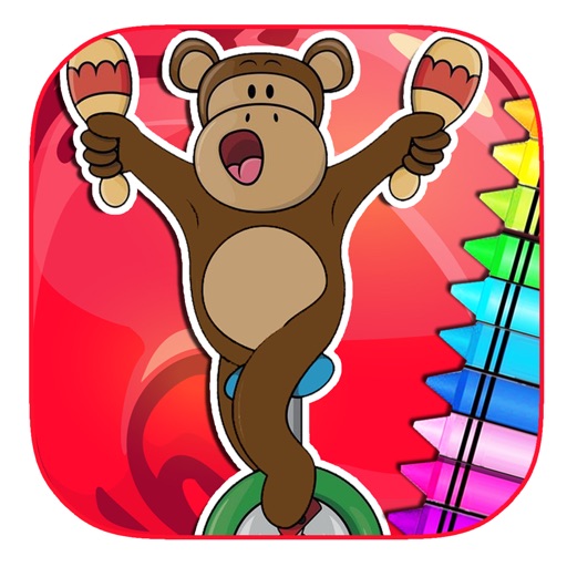 Kids Circus Game For Coloring Book Fun Version
