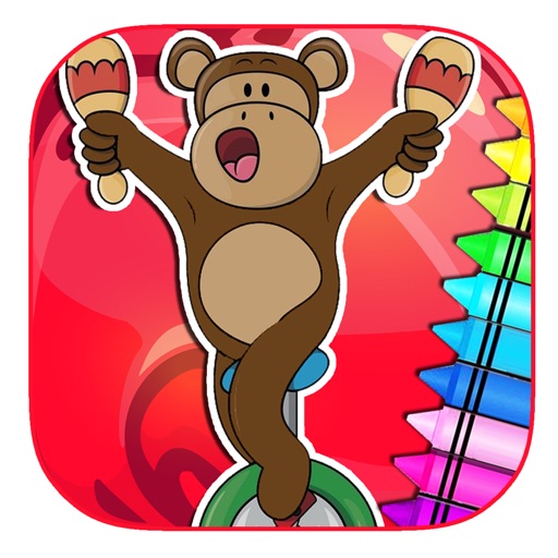 Kids Circus Game For Coloring Book Fun Version Icon