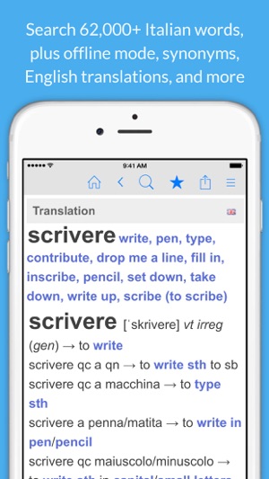 Italian Dictionary & Thesaurus +English Translator(圖1)-速報App