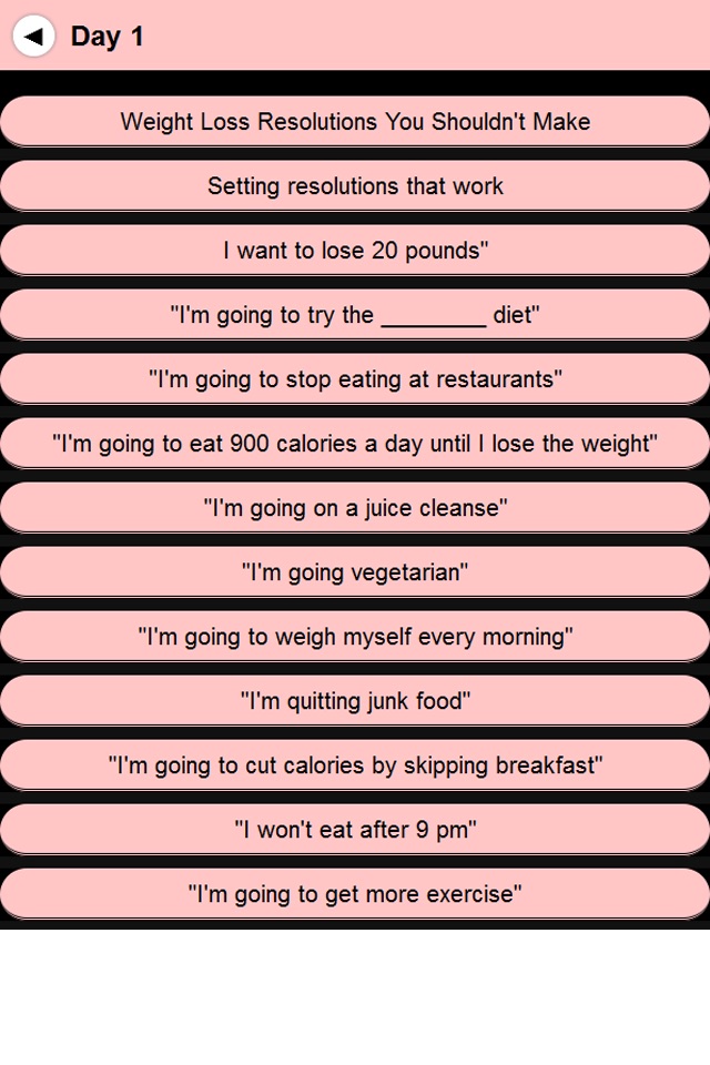 Weightloss Challenge in 30 days screenshot 2