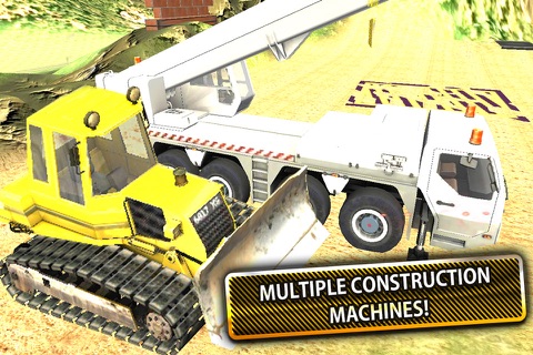 Extreme Wrecking Ball Construction & Demolition Crane 3D screenshot 2