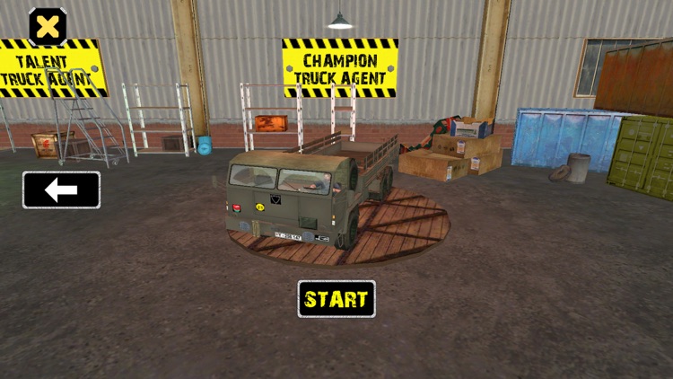 Cargo Transport Truck Agent 3D