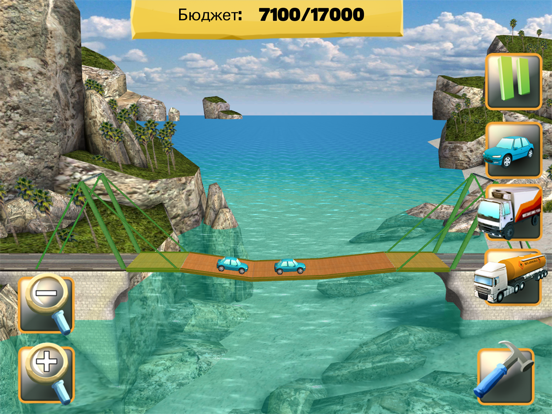 Bridge Constructor FREE на iPad