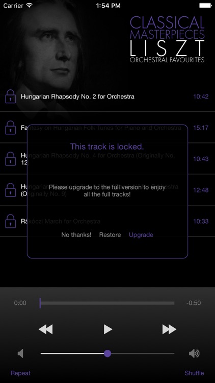 Liszt: Orchestral Favourites screenshot-3