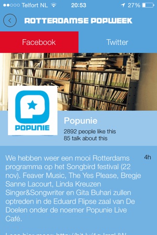 Rotterdamse Popweek screenshot 4