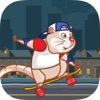 Icon Rat Skater - Free Skate Legends Skateboard Game