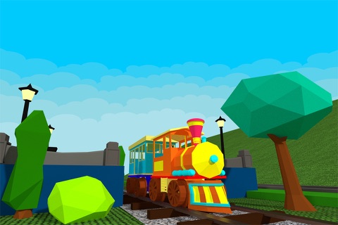 Preschool Shapes Learning Game - 3D Train For Kids screenshot 4