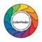 "ColorFinder" is to help the communication due to the color, you can look for the color to turn the color swatches, to display the color name of the video through the iPhone's camera