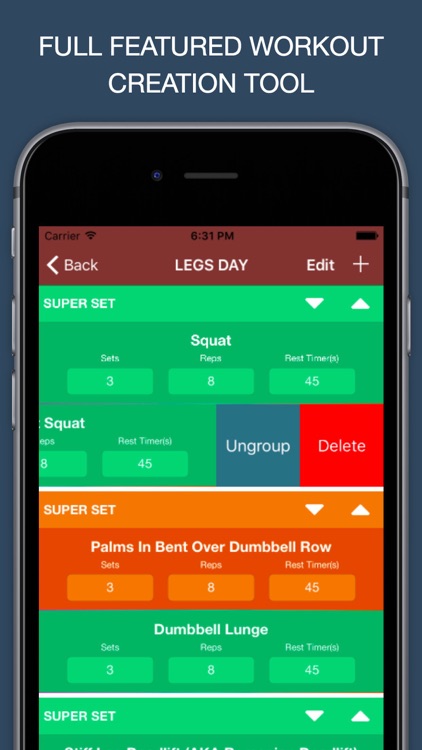 GYMINUTES - SWISS ARMY KNIFE OF WORKOUT TRACKING screenshot-4