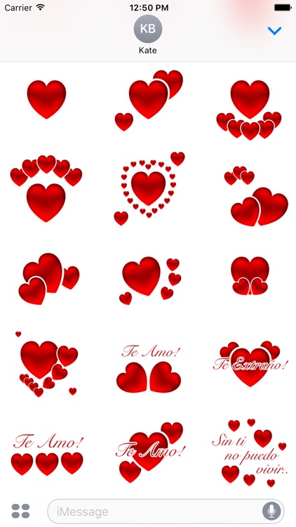 Te Amo Stickers screenshot-3