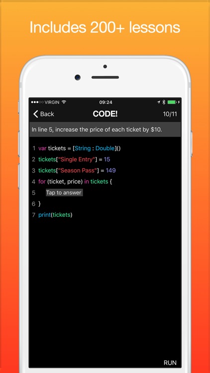 Code! Learn Swift Version screenshot-3
