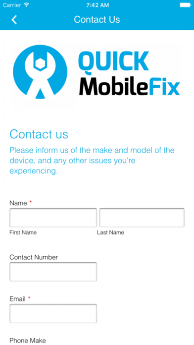 Quick Mobile Fix screenshot 3