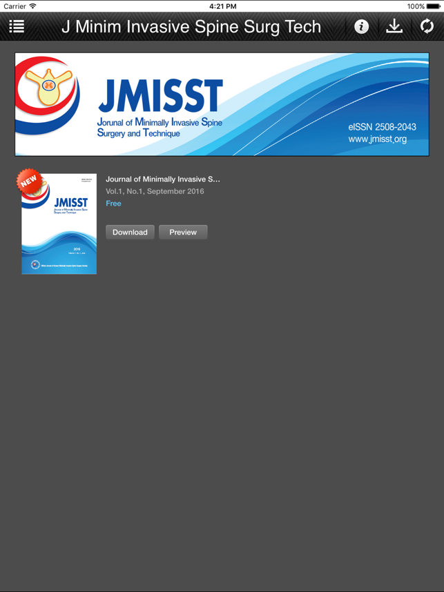 J Minim Invasive Spine Surg Tech for iPad(圖2)-速報App