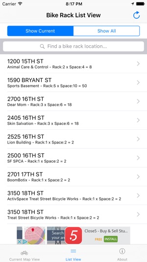 Find A Bike Rack : For San Francisco(圖4)-速報App