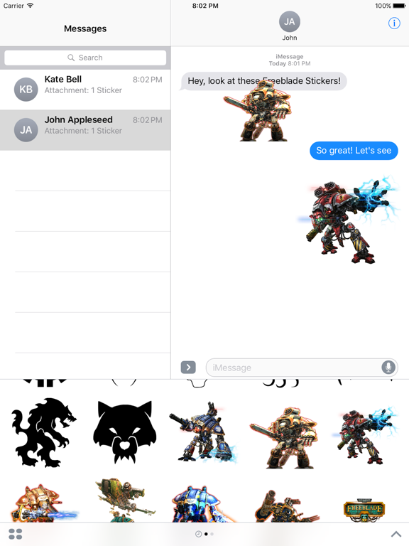 Warhammer 40,000: Freeblade - Sticker Packのおすすめ画像2