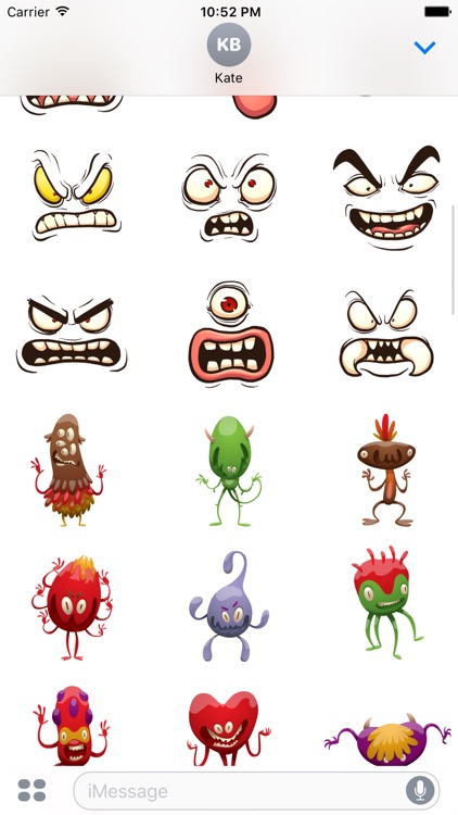 Monster Stickers screenshot-0