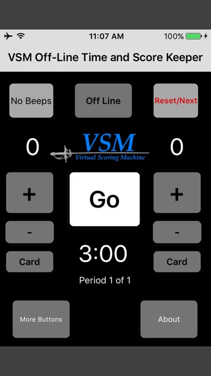 VSM Fencing Score and Timer