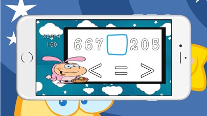 Comparing numbers basic math learning game for kids 1.0.0 IOS -