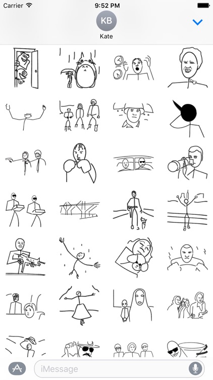 Stick Figure Movie - Stickers screenshot-3