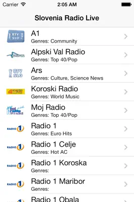 Game screenshot Slovenia Radio Live Player (Slovene or Slovenian / slovenski jezik or slovenščina / Slovenija) mod apk