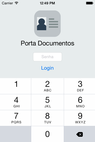 Porta Documentos App - náhled