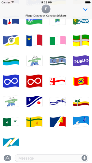 Flags-Drapeaux Canada Stickers(圖4)-速報App