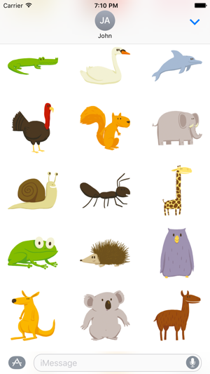 Happy Animals Sticker Pack(圖3)-速報App