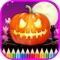 Halloween Coloring Book - Finger Paint For Kids