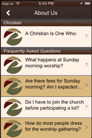 Pathway Community Church screenshot 2