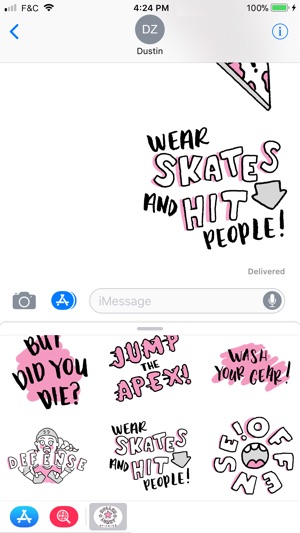 Roller Derby Stickies(圖2)-速報App