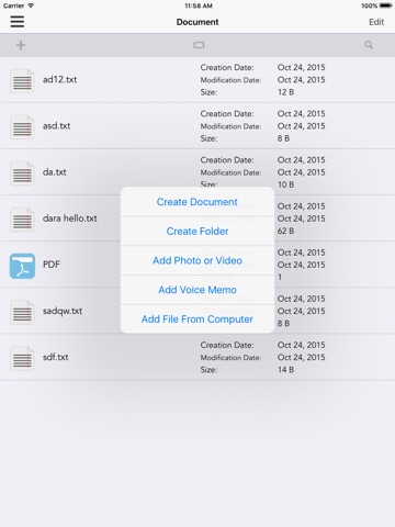 File Manager - Documents screenshot 3