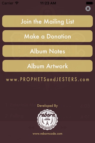 Prophets & Jesters - Darye Music screenshot 3