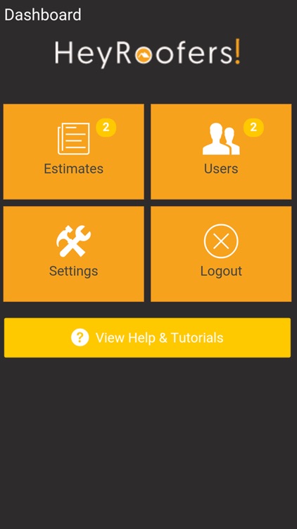 Roofing Estimates App