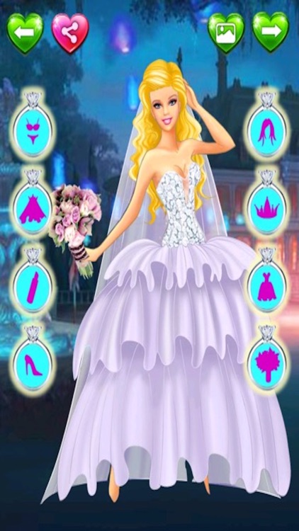 Wedding Salon Princess Game - Princess Wedding Salon Dressup