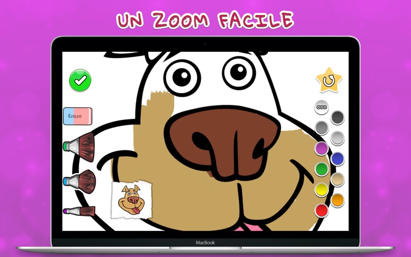 Screenshot #3 pour Livre de coloriage Chiens MAX