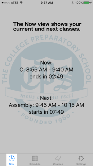 CPS Schedule