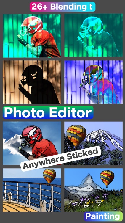 ArtCam-photo editor for cutout,filter,blend,effect