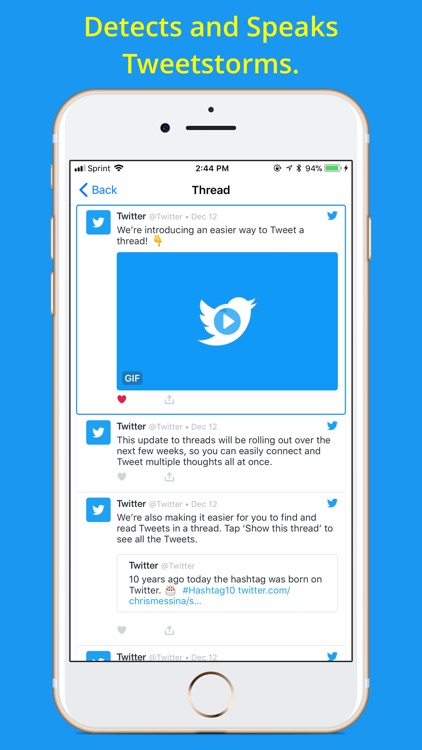 Social Speaker for Twitter screenshot-4