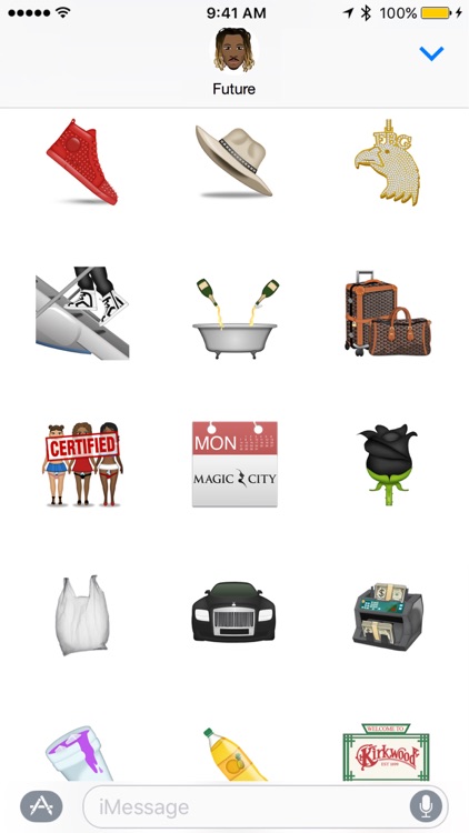 Future ™ by Moji Stickers screenshot-4