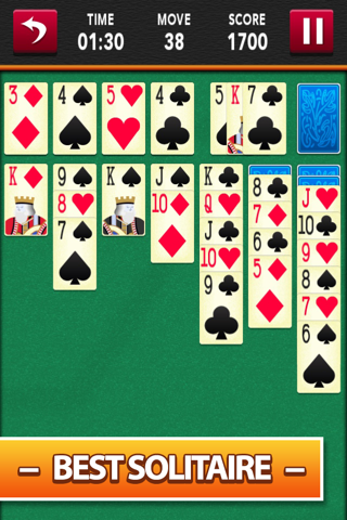 Solitaire King - Patience Black Jack Card Game screenshot 2