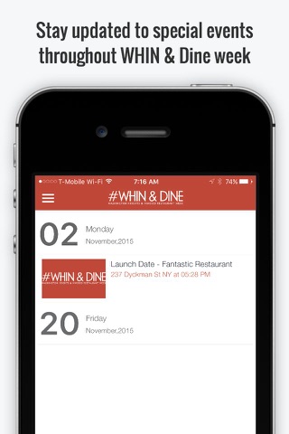 WHIN & Dine screenshot 4