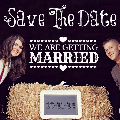 Save The Date - Wedding Invitation Photo Editor
