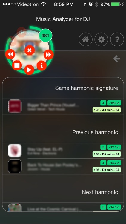 Music analyzer for DJ screenshot-3