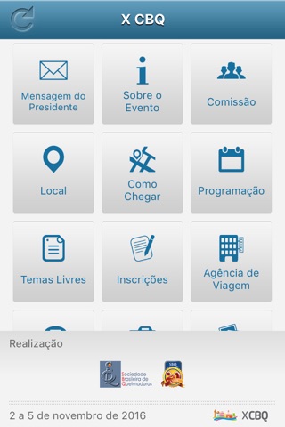 X Congresso Brasileiro de Queimaduras screenshot 2