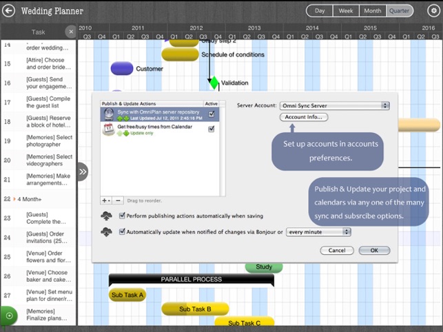 Project Management - MS Gantt Chart & Ta