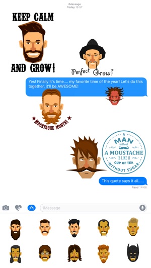 Moustache Moji(圖3)-速報App