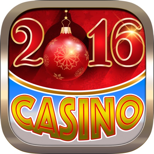 2016 Happy New Year Casino Lucky Slots - Jackpot, Blackjack, Roulette! (Virtual Slot Machine) icon