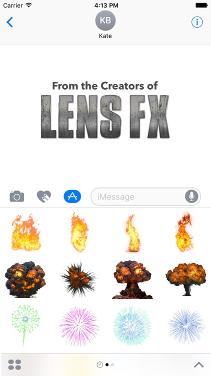 Fire FX Stickers