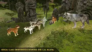Captura 1 Lobo: lobos caza vida simulador alimentan y crecer iphone